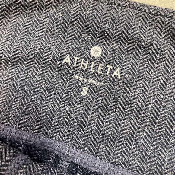 Athleta Women's Herringbone Chaturanga Leggings in Blue‎ Size Small - Picture 3 of 9